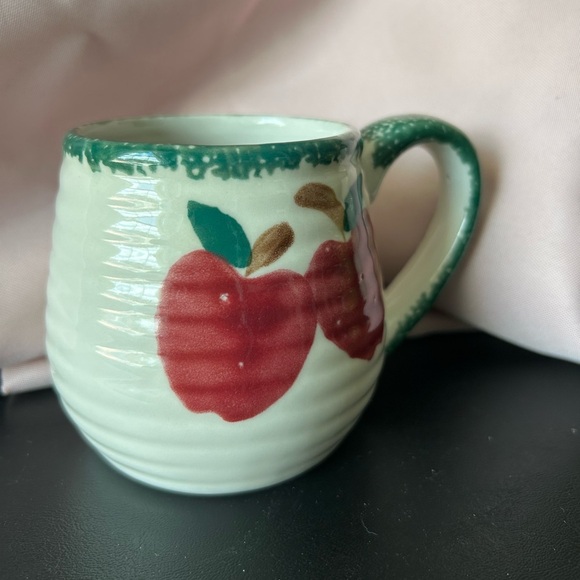 Vintage Country Apple Coffee Mug Tea Cup - Picture 2 of 7
